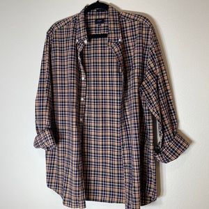 Plaid men's Button Down by J. Crew